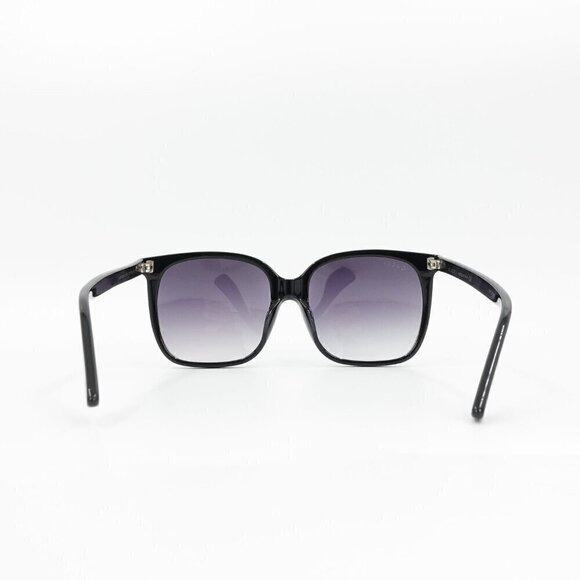 Gucci GG0022 Oversized Acetate Sunglasses Black Gray OS - Picture 15 of 16